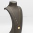 Chaîne de médaille du scapulaire en or 18k d'occasion