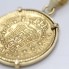 Pendentif pièce de monnaie en or 19k d'occasion