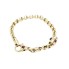 Bracelet jaseron en or 18k d'occasion avec rubis et saphirs