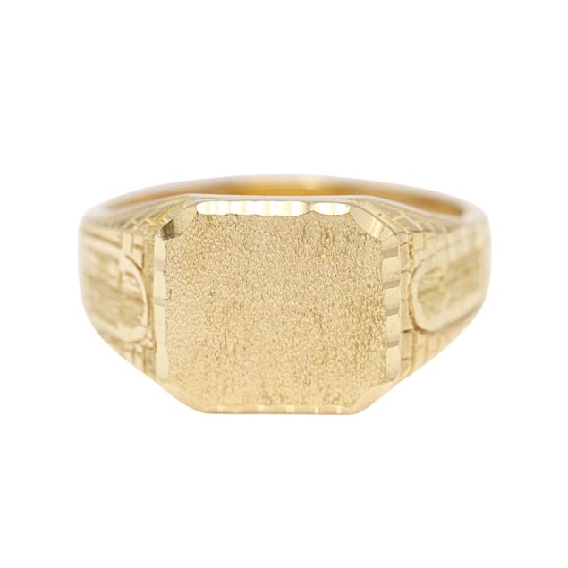Sello de oro 18k de segunda mano