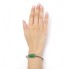Bracelet PEKAN en or jaune, argent et jade oriental