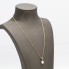 Collar de oro 18k con perla y diamantes de segunda mano