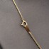 Collar de oro 18k con perla y diamantes de segunda mano