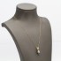 Collar de oro 18k con perla australiana y diamantes