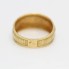 Anillo jerogíficos de oro 18k de segunda mano