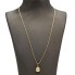 Cordon d'occasion en or 18k avec pendentif coccinelle