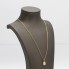 Cordon d'occasion en or 18k avec pendentif coccinelle