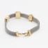 Bracelet TOUS MESH en acier inoxydable et or 18 carats, trotteuse