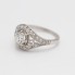 Anillo estilo vintage de oro 18k con diamantes segunda mano