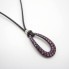 Collier RODOLITAS en or blanc, diamants et argent