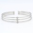 TOUS LIGHT triple bracelet en or 18k avec diamants 2ème main