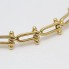 Bracelet en or massif 18 carats, trotteuse