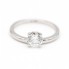 Anillo de Oro Blanco y 2,00ct Diamante Lab.Nuevo a estrenar