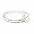 Anillo de Oro Blanco y 2,00ct Diamante Lab.Nuevo a estrenar