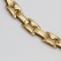 Bracelet à maillons carrés en or 18 carats seconde main