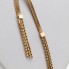 Collar con flocaduras de oro 18k de segunda mano