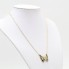 Collier papillon en or 18k avec diamants seconde main