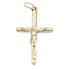 Pendentif croix en or 18k seconde main