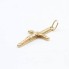 Pendentif croix en or 18k seconde main