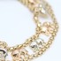 Pulsera elefantes de oro 18k de segunda mano
