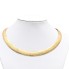 Collier plat articulé en or 18k d'occasion