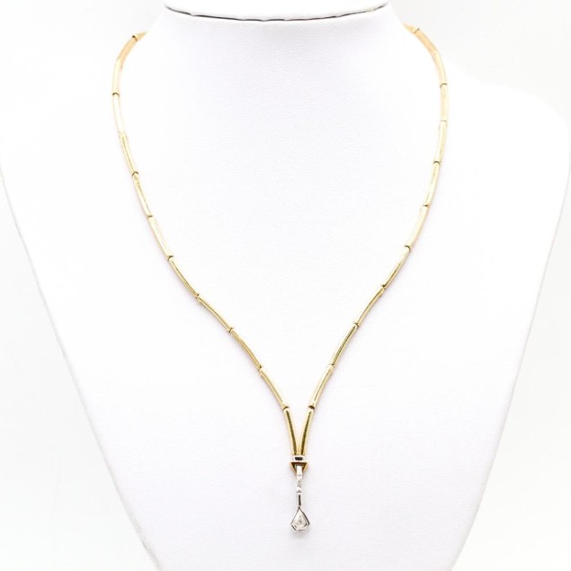Collier articulé en or 18k d'occasion...