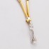 Collier articulé en or 18k d'occasion avec diamants