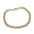 Bracelet gourmette en or 18 carats seconde main (NE PERMET PAS PAIEMENTS EN PLUSIEURS FOIS)