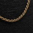 Cordon semi-creux en or 18 carats seconde main (NE PERMET PAS PAIEMENTS EN PLUSIEURS FOIS)