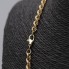 Cordon semi-creux en or 18 carats seconde main (NE PERMET PAS PAIEMENTS EN PLUSIEURS FOIS)
