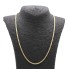 Cordon semi-creux en or 18 carats seconde main (NE PERMET PAS PAIEMENTS EN PLUSIEURS FOIS)