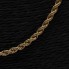 Cordon semi-creux en or 18 carats seconde main (NE PERMET PAS PAIEMENTS EN PLUSIEURS FOIS)