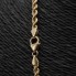 Cordon semi-creux en or 18 carats seconde main (NE PERMET PAS PAIEMENTS EN PLUSIEURS FOIS)