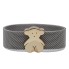 Pulsera TOUS MESH de acero y oro de segunda mano