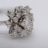 Anillo rosetón de oro 18k de segunda mano