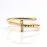 Anillo BLISS de Oro Amarillo y Diamantes