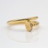 Anillo BLISS de Oro Amarillo y Diamantes