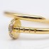 Anillo BLISS de Oro Amarillo y Diamantes