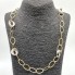 Collar de oro bicolor 18k segunda mano NO PERMITE PLAZOS