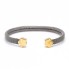 Bracelet TOUS MESH en acier et or 18 carats trotteuse