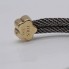 Bracelet TOUS MESH en acier et or 18 carats trotteuse