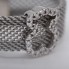 Anillo TOUS ICON MESH de acero y oro 18k con diamantes