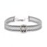 Pulsera TOUS ICON MESH de acero y oro 18k con diamantes