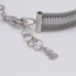 Pulsera TOUS ICON MESH de acero y oro 18k con diamantes