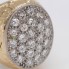 Sello de oro 18k con diamantes de segunda mano