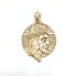 Pendentif profil du Christ en or 18k d'occasion