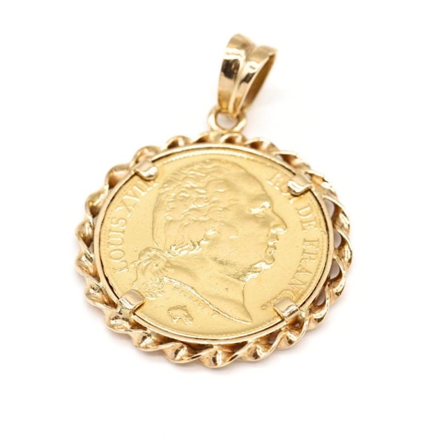 Pendentif d'occasion en or 18 carats...