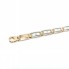 Pulsera bandera de oro 18k segunda mano NO PERMITE PLAZOS