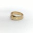 Solitario de oro 18k con diamante talla princesa de 2ª mano