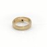 Solitario de oro 18k con diamante talla princesa de 2ª mano